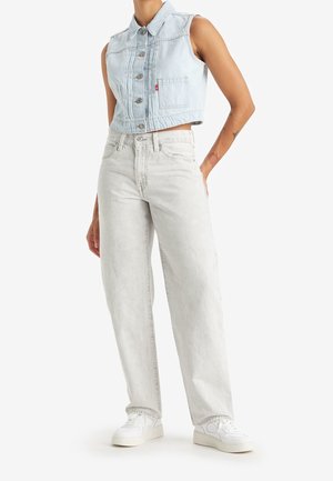 Jean droit - grey denim