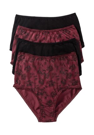 bonprix 4ER PACK - Panties - black