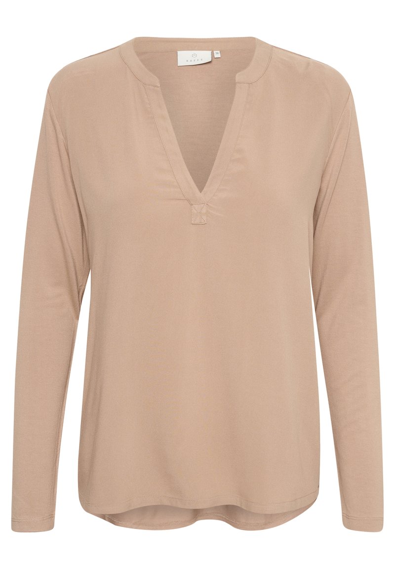 Kaffe Blouse lichtbruin Kaffe Blouse lichtbruin