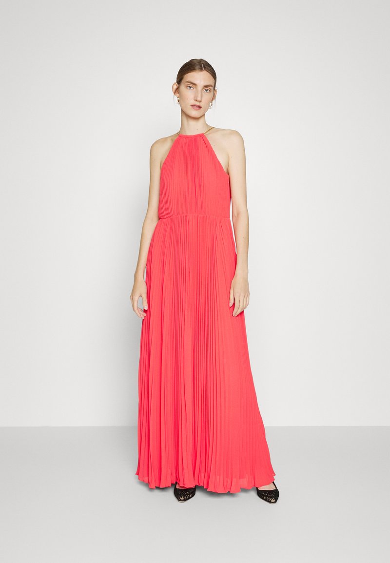 MICHAEL Michael Kors CHAIN HALTER DRESS Maxi dress sangria/red