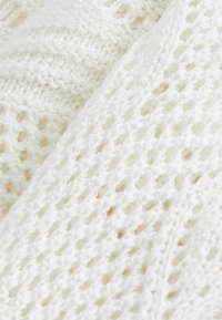 Next LONGLINE FRINGE - Cardigan - white