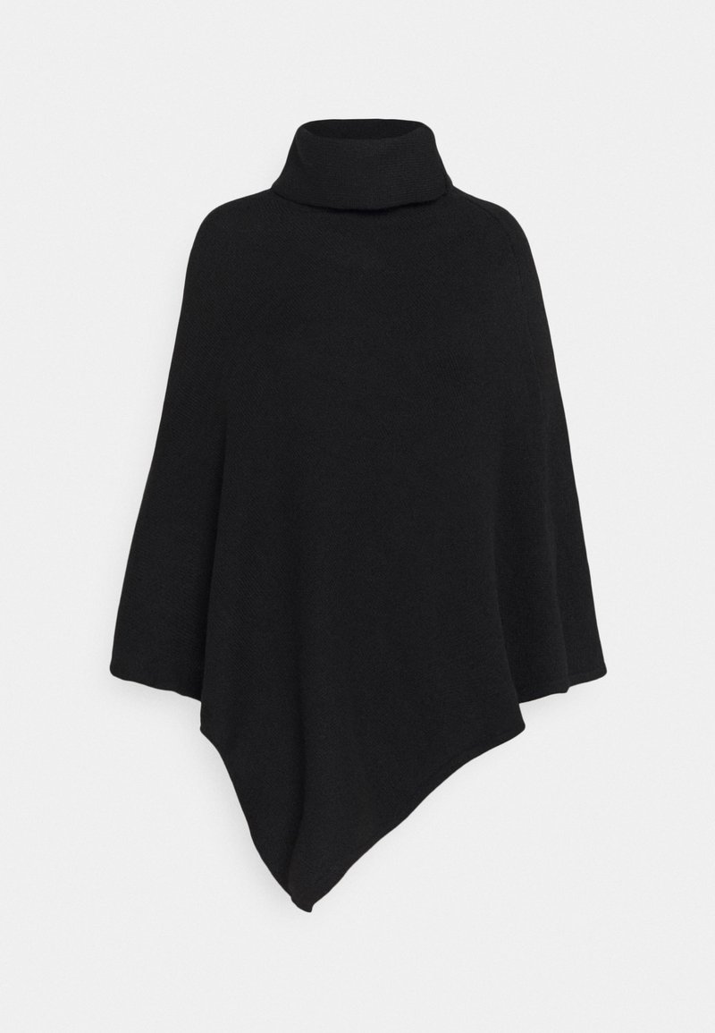 Only Onlelona Poncho Cape Black Schwarz Zalando De
