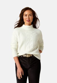 Ariat LIFESTYLE NOVATO - Strickpullover - vanilla ice