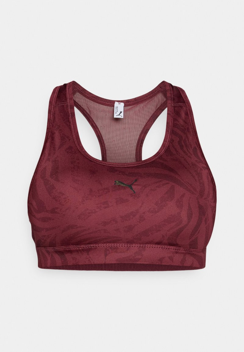 Puma Sport-bh met medium support bordeauxrood Puma Sport-bh met medium support bordeauxrood