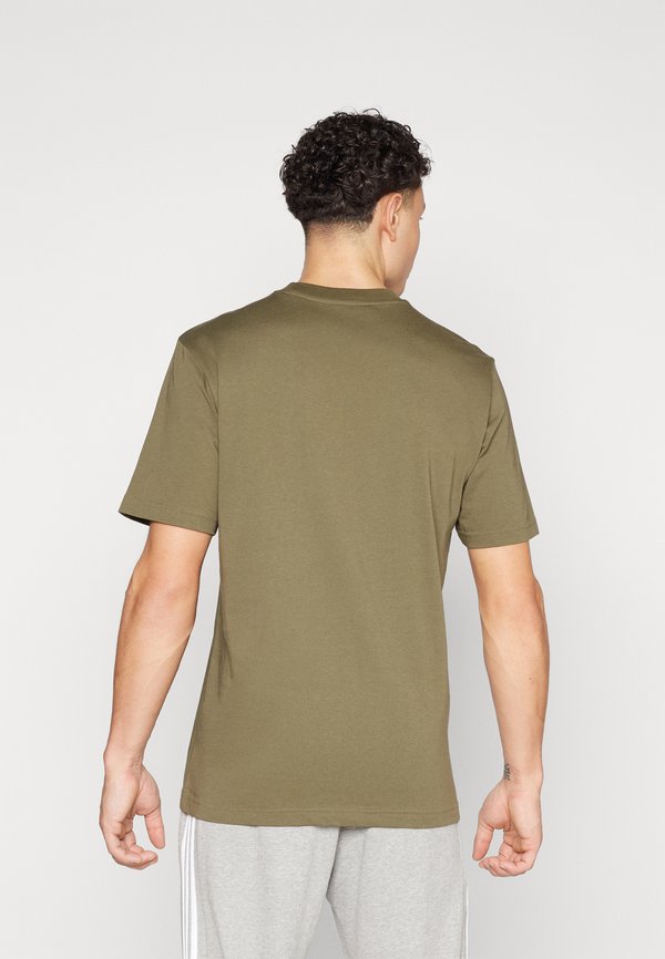 CODES CAMOUFLAGE GRAPHIC - Print T-shirt - olive strata3