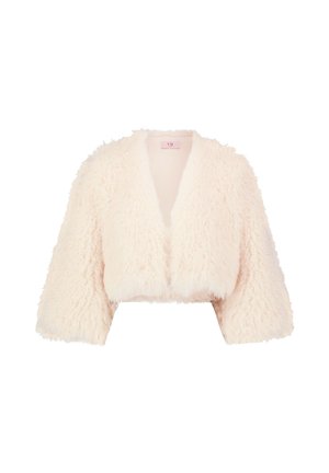 Vera Mont, VERA MONT MIT RUNDHALSAUSSCHNITT KUNSTFELL-JACKE - Giacca invernale - champagne sorbet