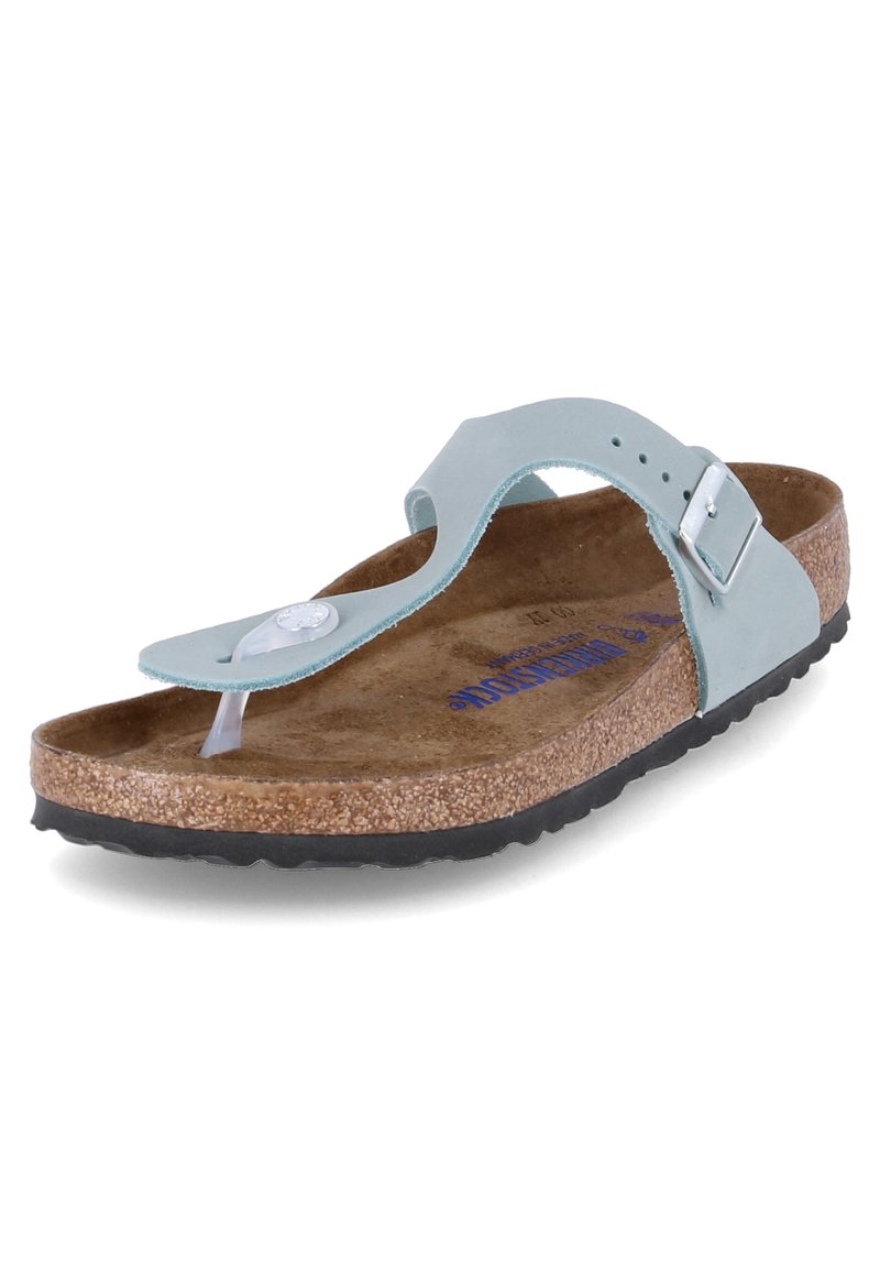 birkenstock zehentrenner gizeh blau