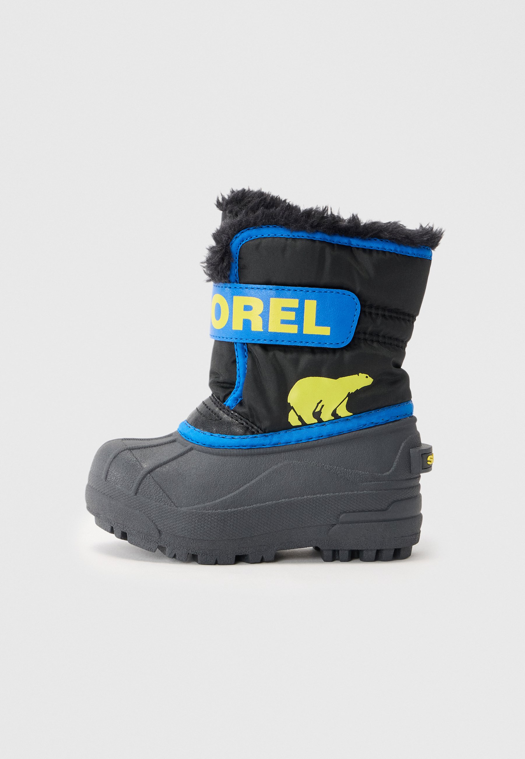 Sorel COMMANDER™ UNISEX - Winter boots - black/super blue 