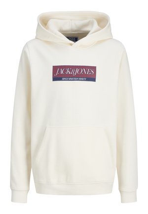 Jack & Jones Junior, Jersey con capucha - antique white