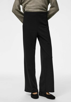 PCBIA WIDE NOOS - Stoffhose - black