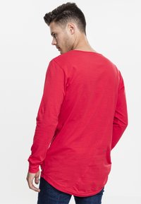 Urban Classics Top dugih rukava - fire red