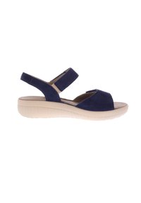 Fidelio GIULIA HALLUX - Wedge sandals - marine