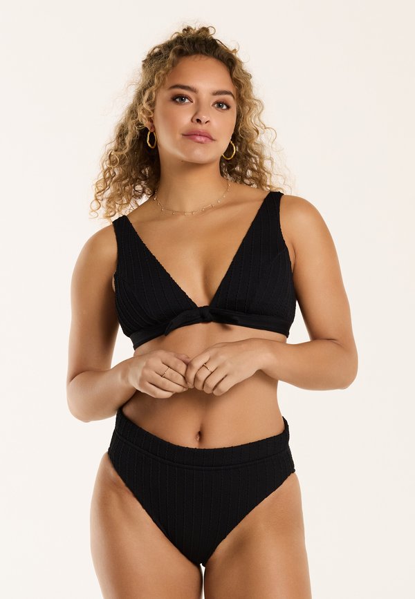 TEDDY FIXED TRIANGLE SET HIGHWAIST - Bikini