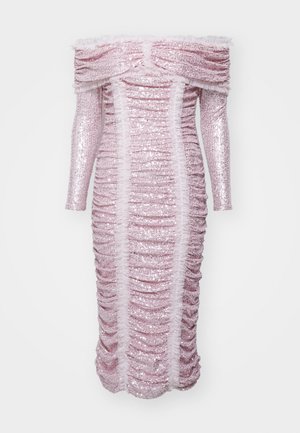 Needle & Thread SUNBEAM ROUCHED OFF SHOULDER BALLERINA DRESS - Robe de soirée - dusk pink