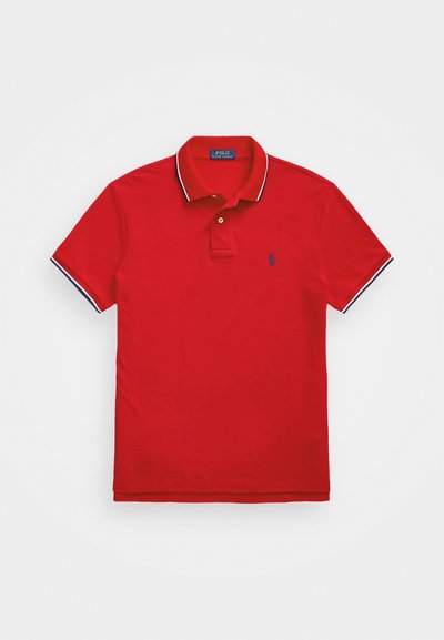 Polo Ralph Lauren CUSTOM SLIM FIT MESH POLO SHIRT - Polo krekls - red