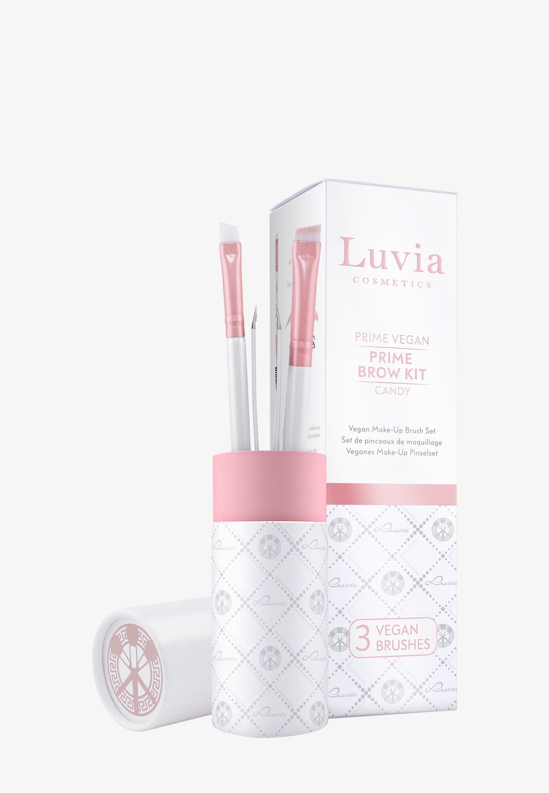 Luvia Cosmetics - PRIME BROW KIT - Makeup set - pearl white/candy pink, Enlarge
