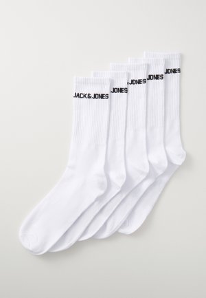JACBASIC LOGO TENNIS SOCK 5 PACK - Chaussettes - white