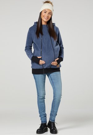 Fleece jacket - blue jeans