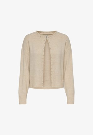 JDY, CARDIGAN JDYEMMALI CARDIGAN - Cardigan - sandshell