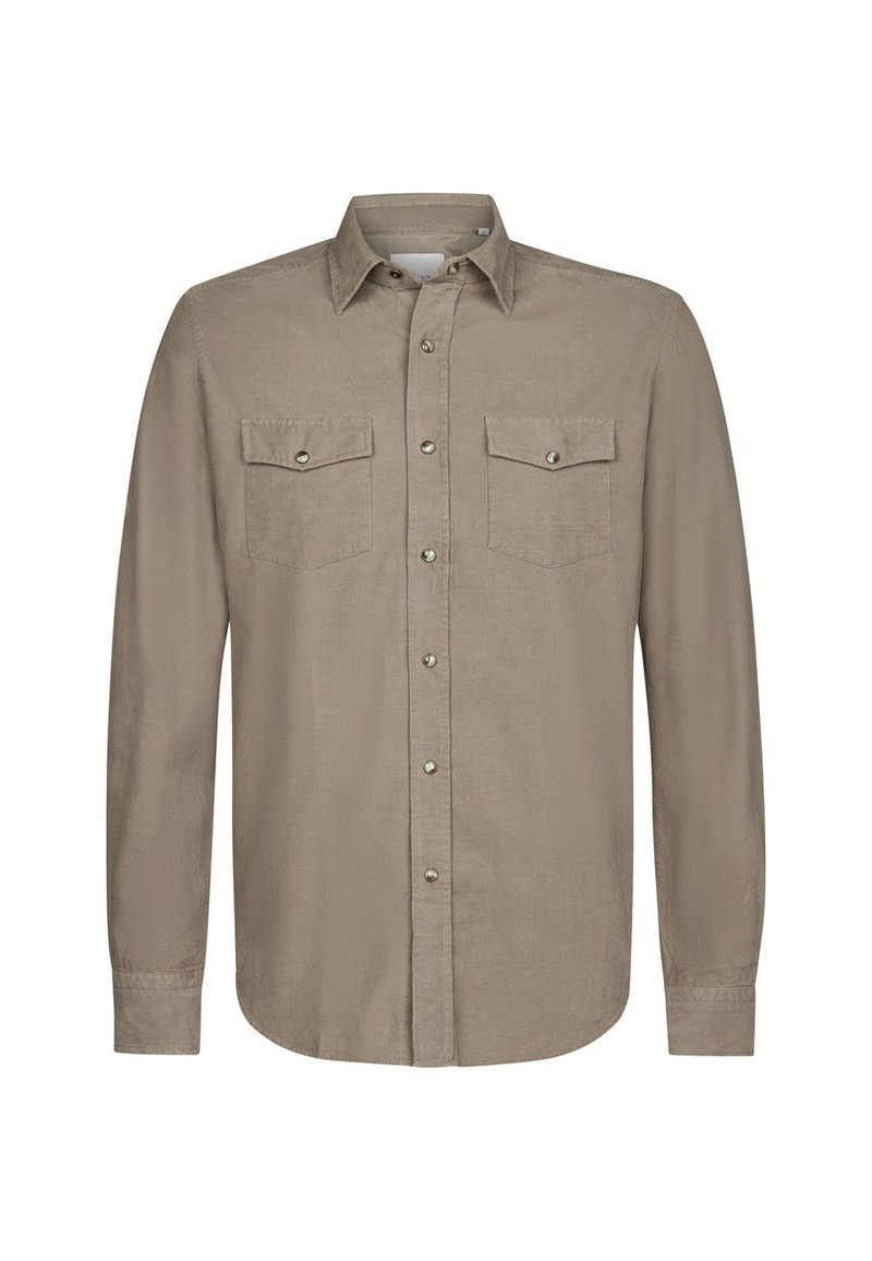 PROFUOMO Overhemd taupe PROFUOMO Overhemd taupe