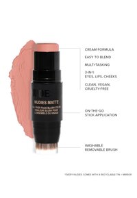 NUDESTIX NUDIES ALL OVER FACE MATTE BRONZE - Colorete - bare back