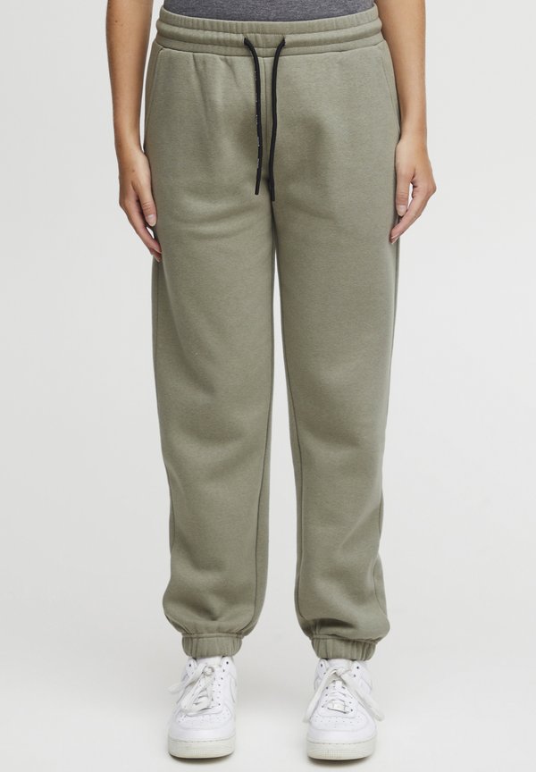 OXSANDIE REGULAR FIT - Tracksuit bottoms - vetiver