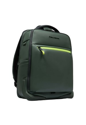 SAC À DOS DE VOYAGE POUR ORDINATEUR AVEC PROTECTIONS ANTICH - Sac à dos - verde scuro