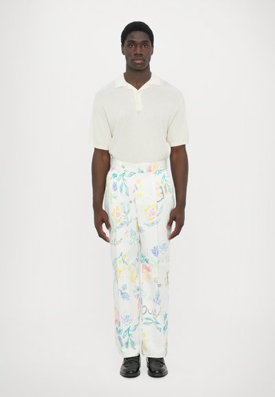 Soulland ULA PANTS UNISEX - Pantalon classique - white