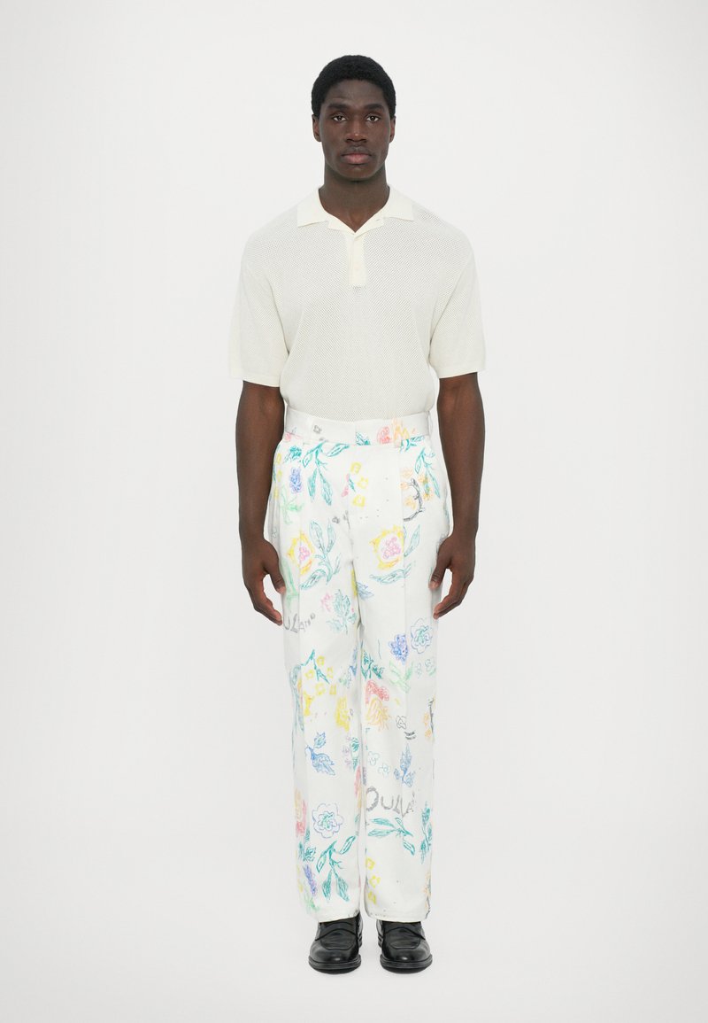 Soulland ULA PANTS UNISEX  - Stoffhose - white