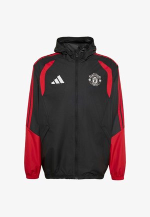 adidas Performance, ADIDAS PERFORMANCE MANCHESTER UNITED 26/27 TIRO ALL WEATHER JACKET - Article de supporter d'équipe de club - black