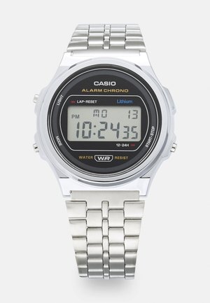 ROUND UNISEX - Digitálne hodinky - silver-coloured
