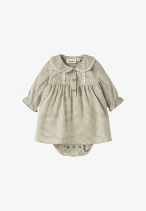 Lil' Atelier, DRESS ROMPER - Vestido camisero - moss gray