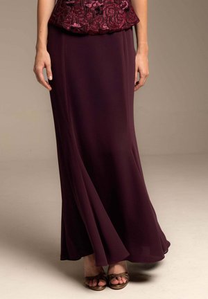 EUGENIA  - Jupe longue - burdeos