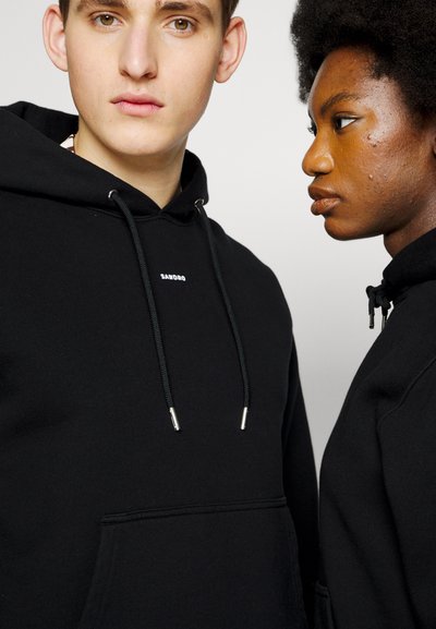 sandro SANDRO HOODIE - Kapucni - noir