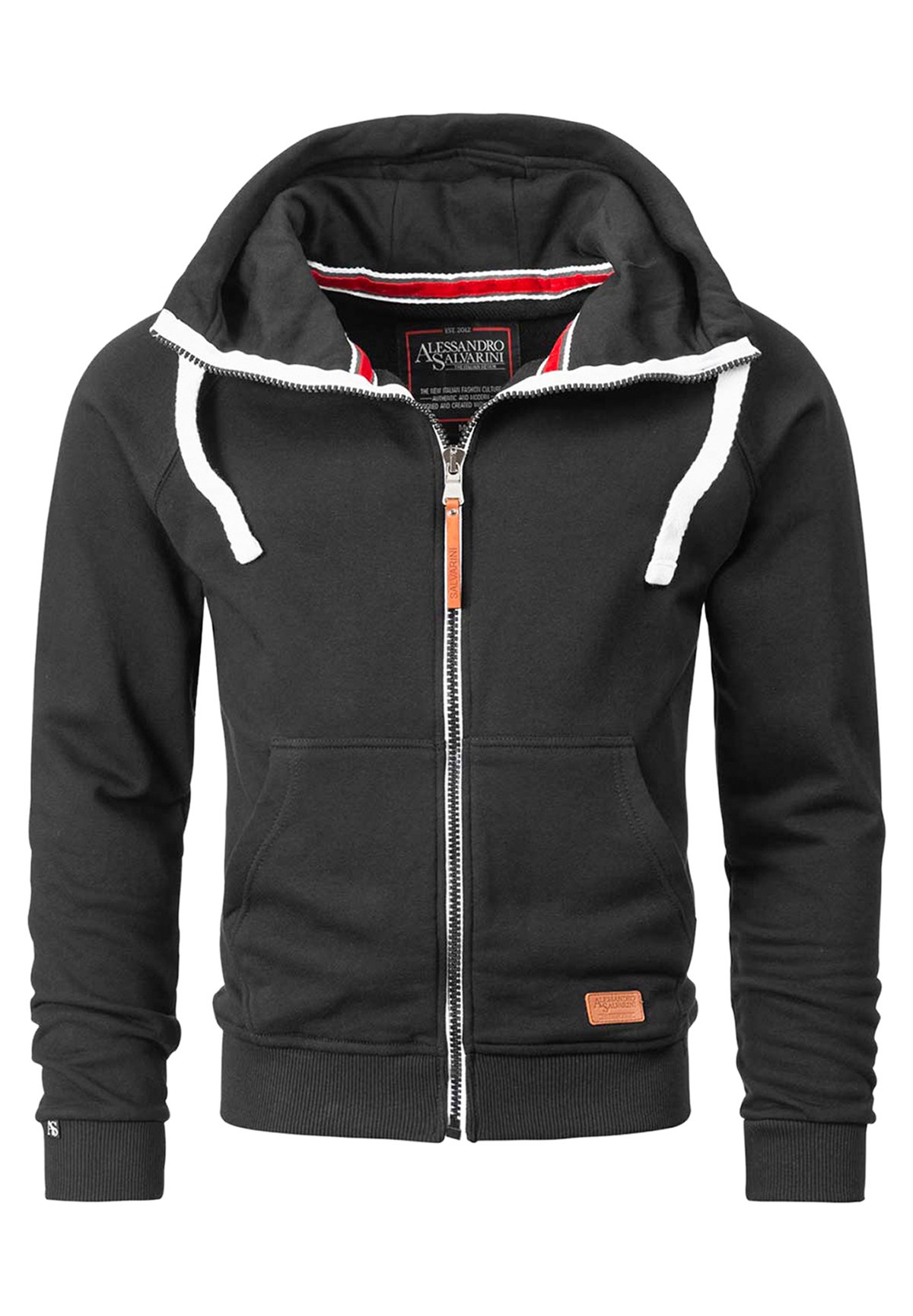 salvarini herren sweatjacke