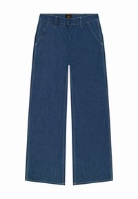 FLAP POCKET STELLA - Wide Leg - Blue