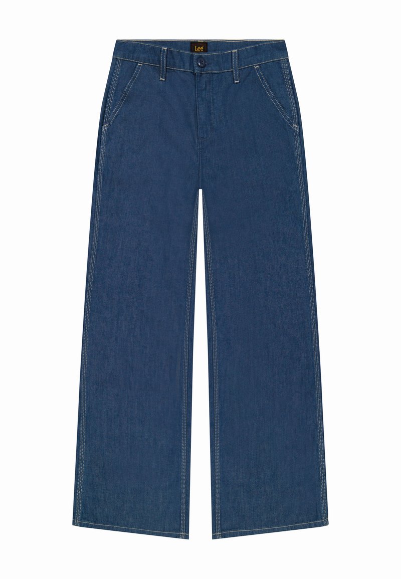 Lee Wide leg blauw denim/bluedenim