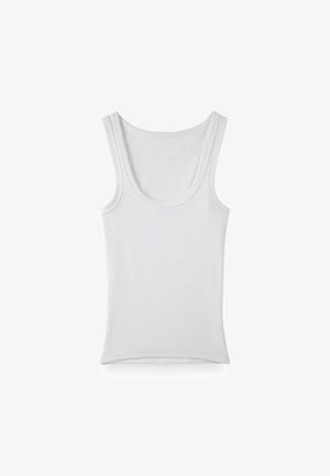 Balmohk, BasicRibbed - Top - white