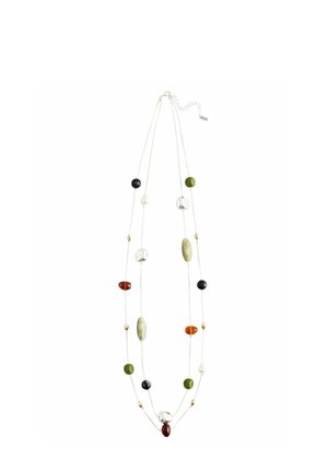 LONG BEADED - Collana - silver tone