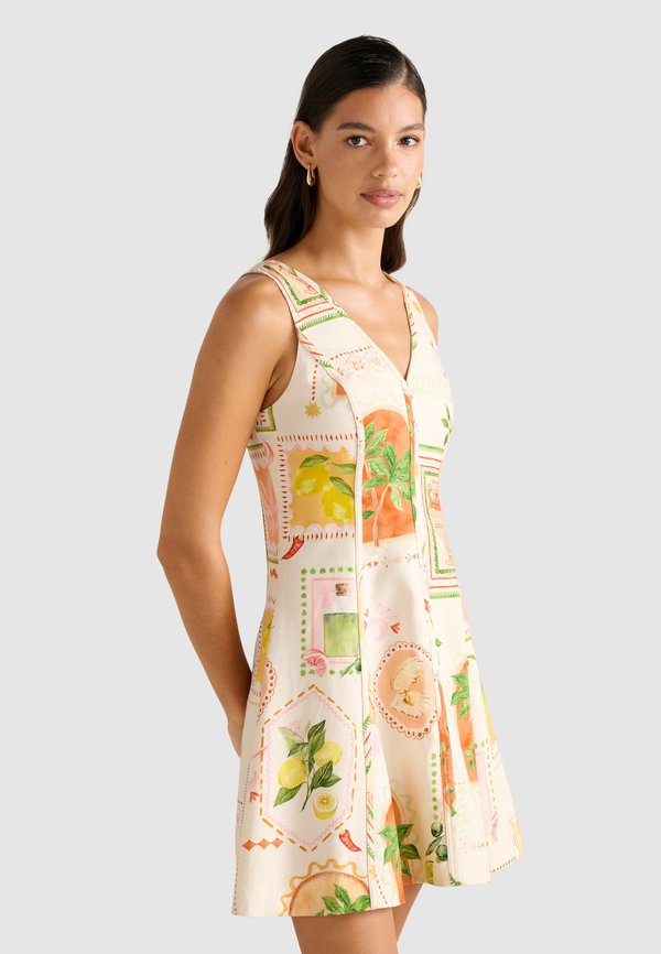 FRAN FIT FLARE MINI - Day dress - almada holiday3