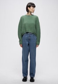 Urban Classics WIDE OVERSIZE  - Strickpullover - salvia