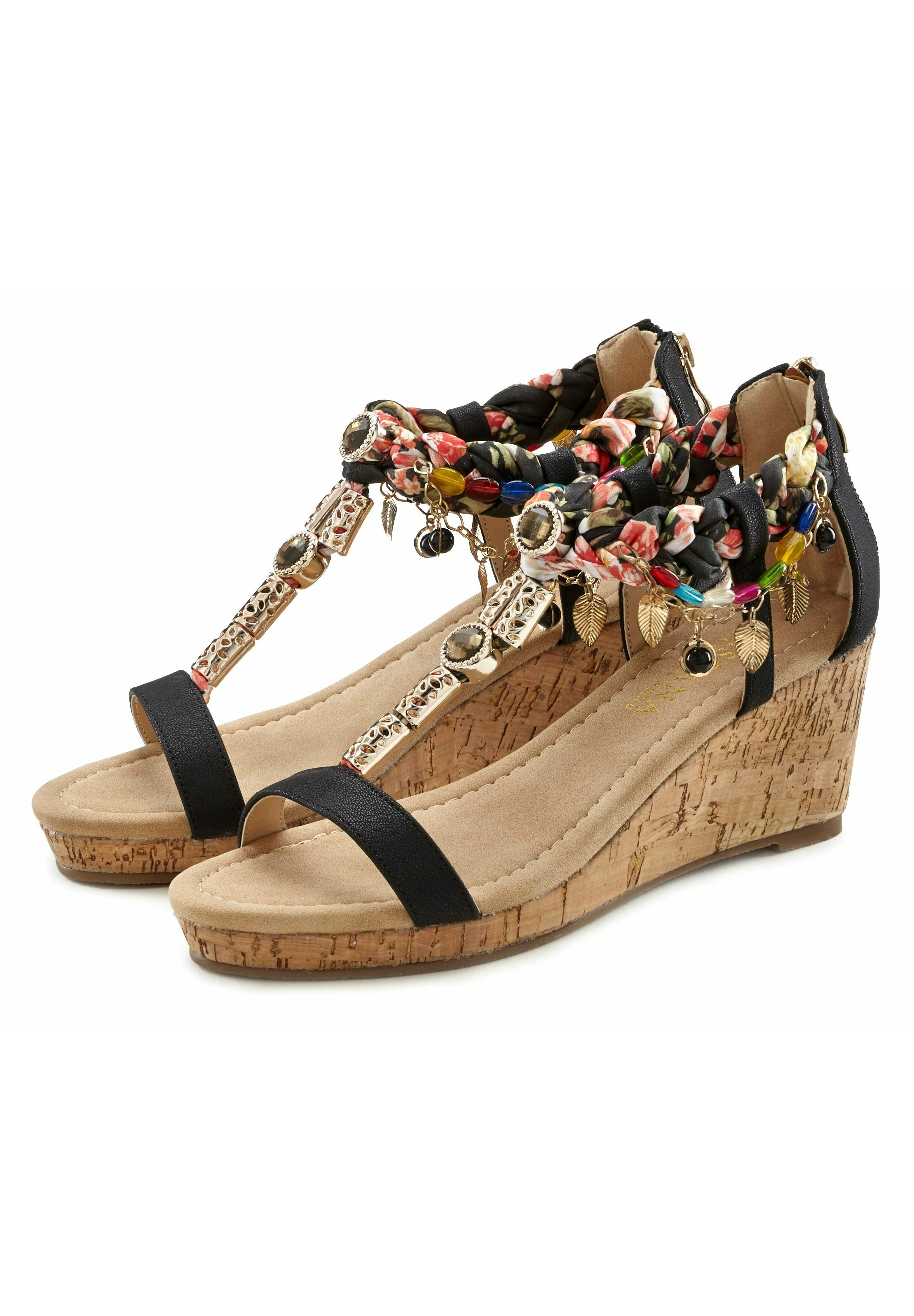 Damen Keilsandalette Damen Keilsandalette