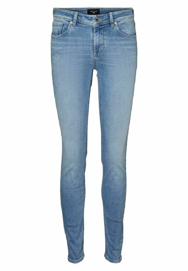 Vero Moda Slim fit jeans lichtblauw denim
