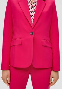 s.Oliver BLACK LABEL MIT REVERSKRAGEN - Blazer - pink