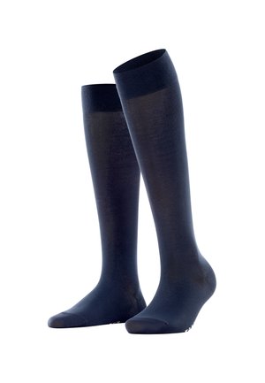 FALKE, COTTON TOUCH - Kniestrümpfe - dark navy