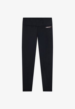 Freddy, LEGGINGS 7/8 VITA ALTA IN TESSUTO TECNICO QUICK DRY - Leggings - black