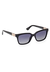 Guess RECHTECKIGE FORM - Gafas de sol - glänzend schwarz
