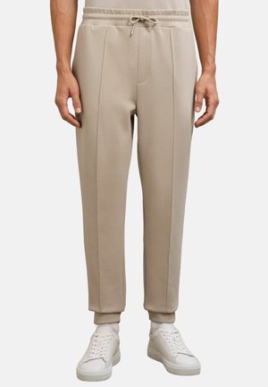 REGULAR FIT - PREMIER INTERLOCK DRAWSTRING JOGGERS
 - Træningsbukser - stone