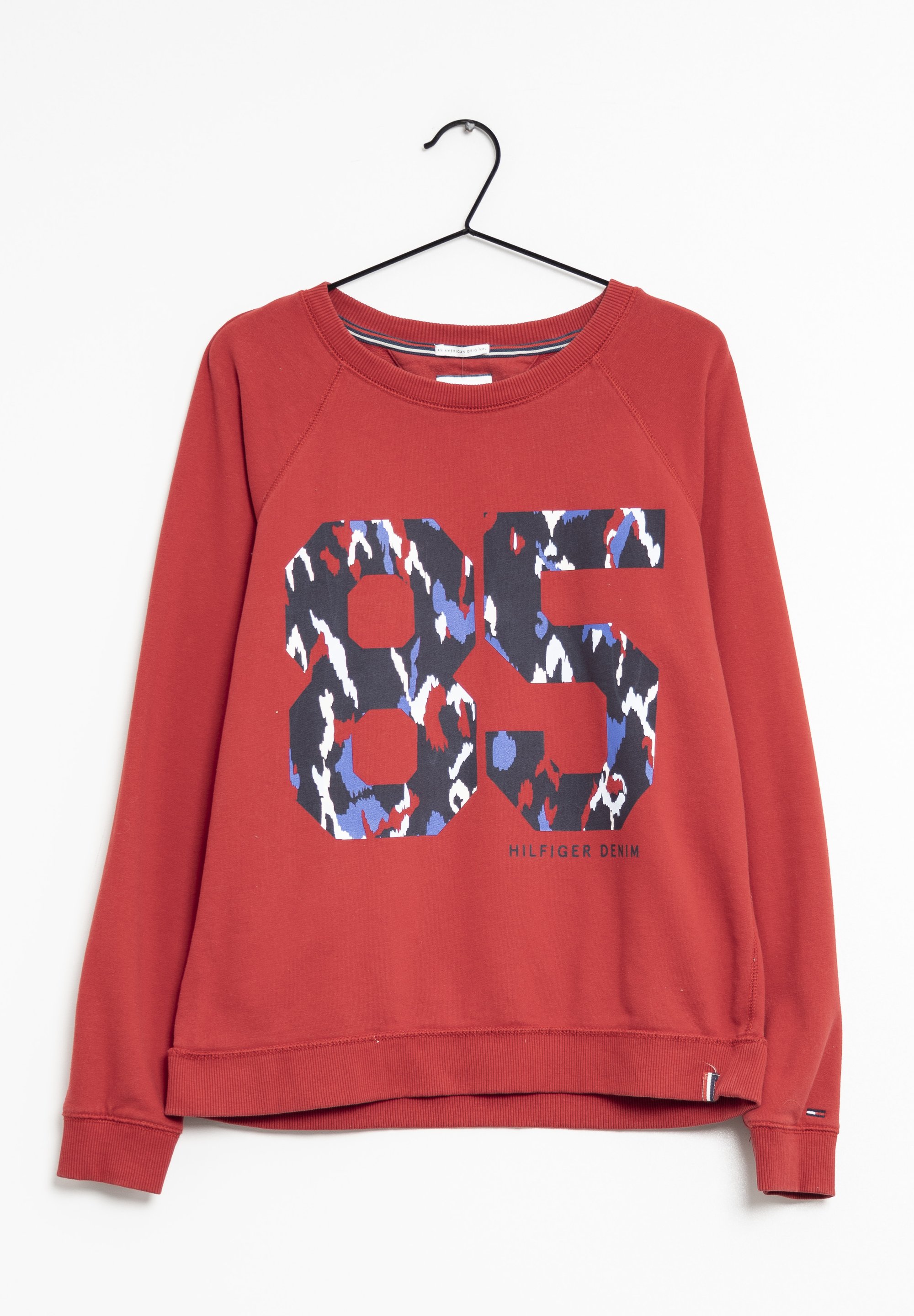 Hilfiger Denim Sweatshirt red (Pre-owned) Zalando