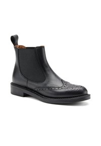 Frau Shoes CHELSEA - Botines camperos - black